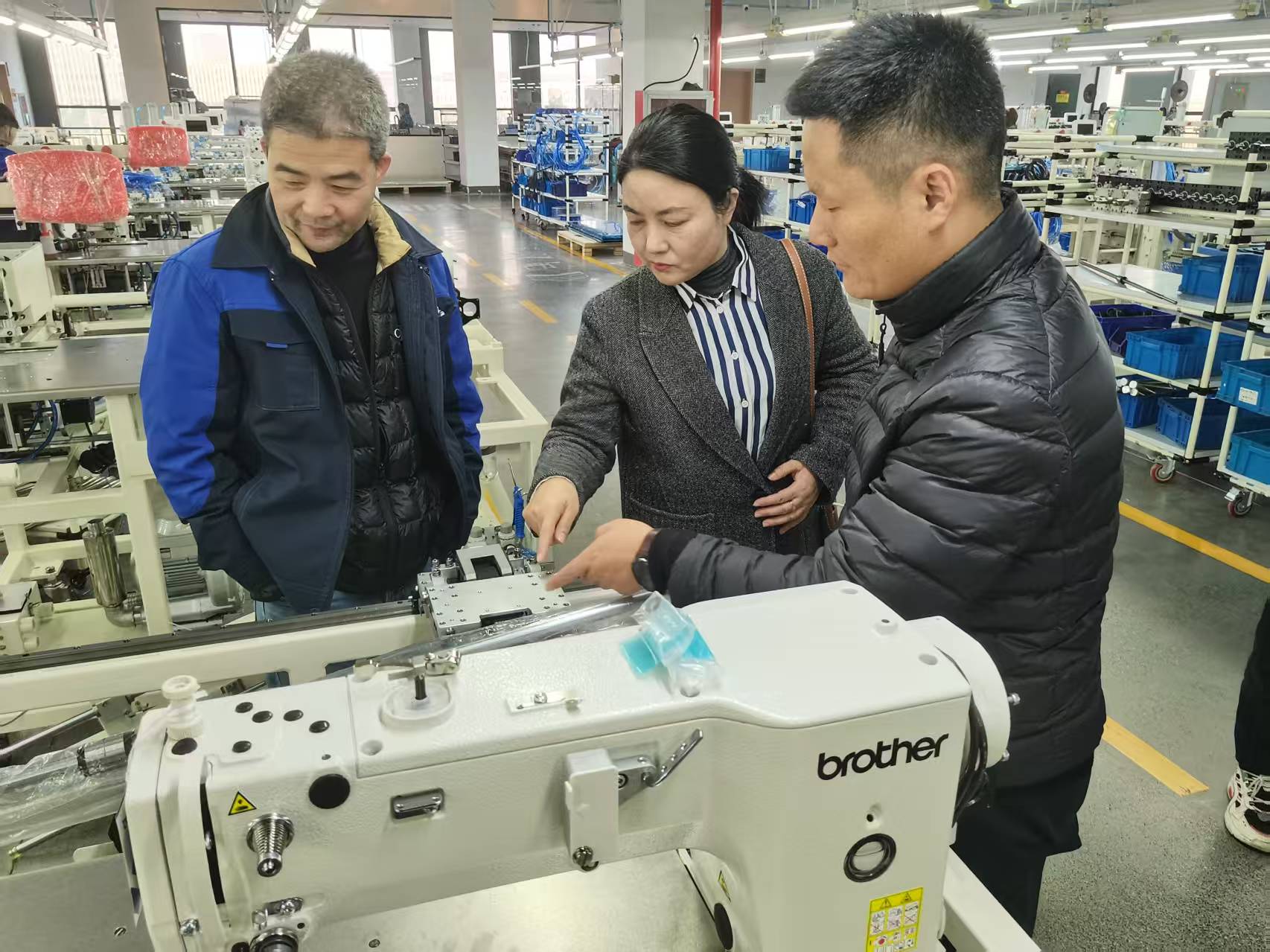产教融合育人才，访岗拓企促发展：常州纺织服装职业技术学院教师团走访智谷机电科技